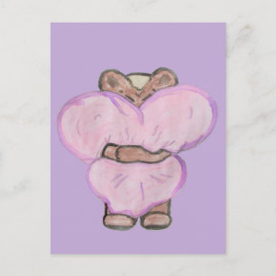 Cartão Postal Big Bear Hug.