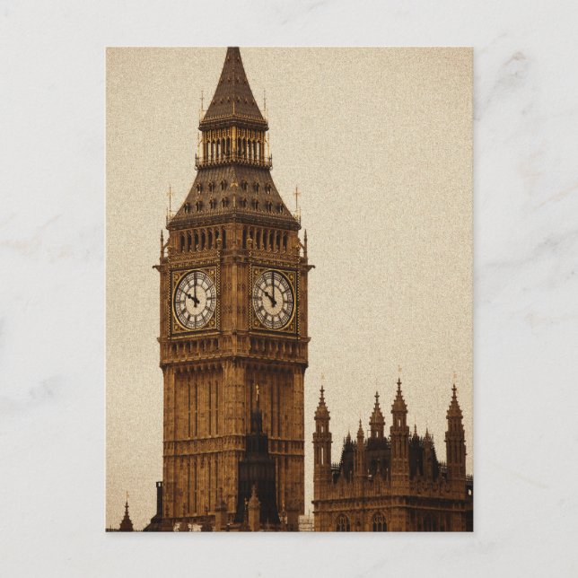 Cartão Postal Big Ben (Frente)