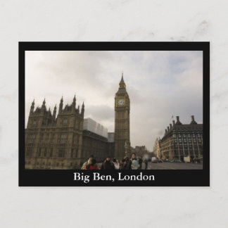 Cartão Postal Big Ben, Londres