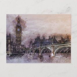 Cartão Postal Big Ben - Londres, Inglaterra