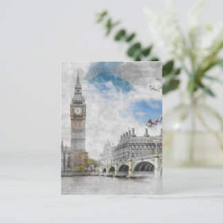 Cartão Postal Big Ben, Londres, Reino Unido