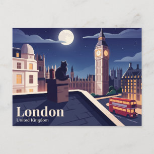 Cartão Postal Big Ben Reino Unido