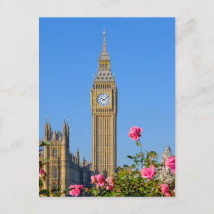 Cartão Postal "Big Ben" Westminster, London UK Postcard
