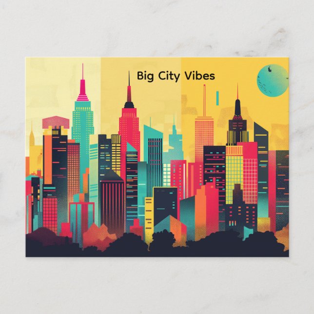 Cartão Postal Big City Vibes (Frente)