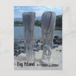 Cartão postal Big Island Hawaii, nos bastidores do