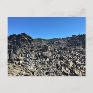 Cartão Postal Big Obsidian Flow, Oregon