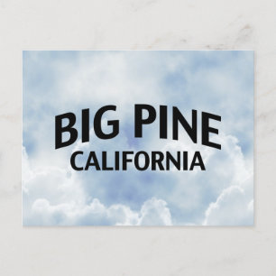 Cartão Postal Big Pine California
