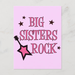 Cartão Postal Big Sisters Rock