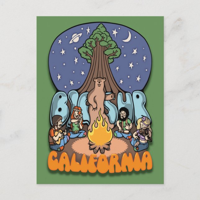 Cartão Postal Big Sur III (Frente)