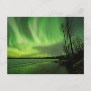 Cartão Postal Big Susitna Aurora