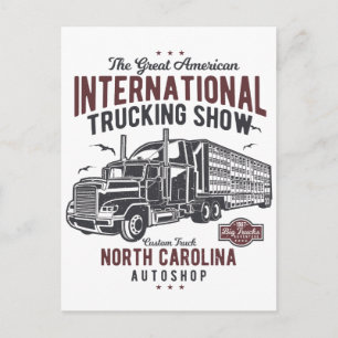 Cartão Postal Big Truck Show da Carolina do Norte Compra Automat