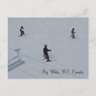 Cartão Postal Big White, BC Canadá