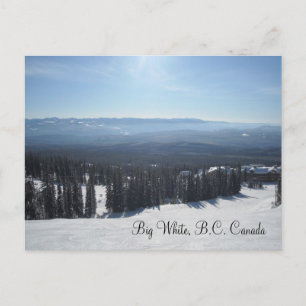 Cartão Postal Big White, BC Canadá