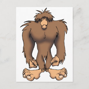CARTÃO POSTAL BIGFOOT