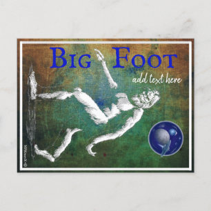 Cartão postal Bigfoot