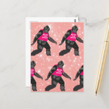 Cartão postal Bigfoot