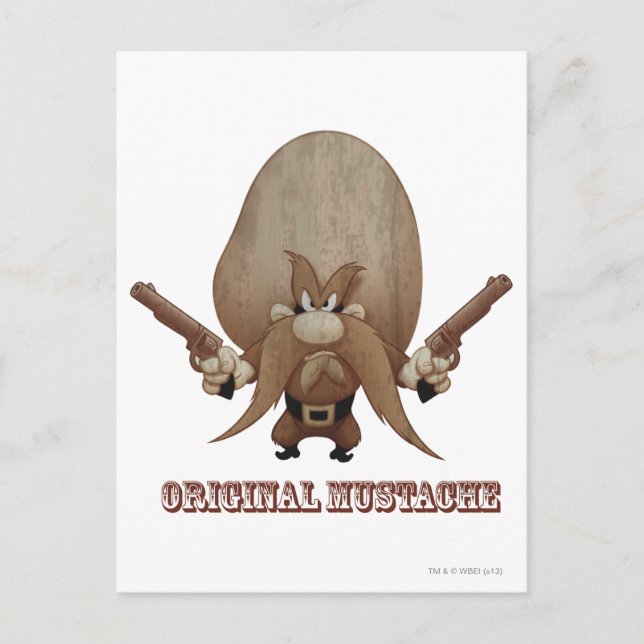 Cartão Postal bigode original (Frente)