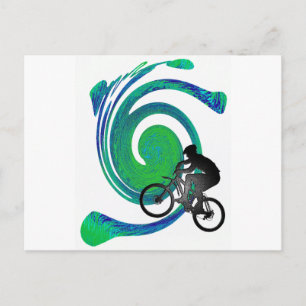 CARTÃO POSTAL BIKE GREEN GENE