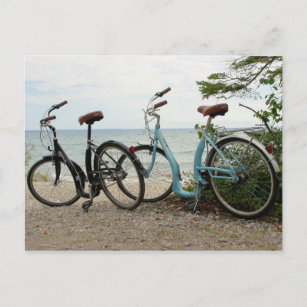 Cartão Postal Bike the Island - Mackinac Island, Michigan