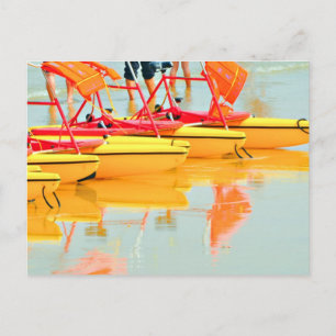 Cartão Postal Bikes de água