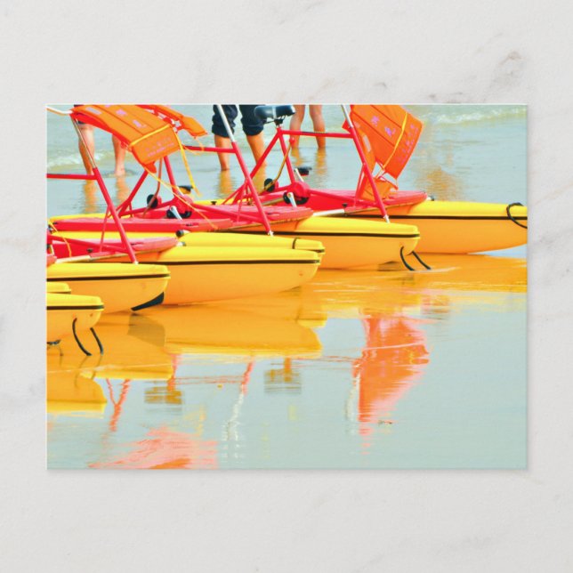 Cartão Postal Bikes de água (Frente)