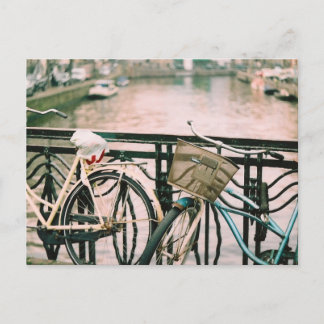 Cartão Postal Bikes De Amesterdã