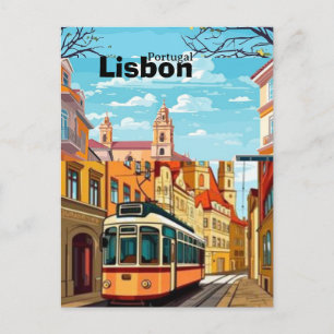 Cartão Postal Bilhete de Presente de Viagem Surpresa Digital LIS