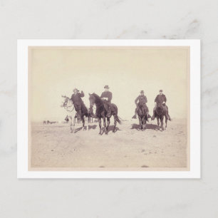 Cartão Postal Bill Cody e Riders