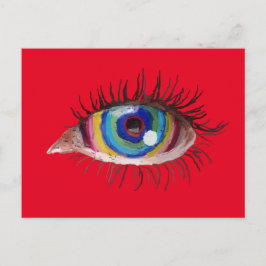 Cartão Postal Billie eye