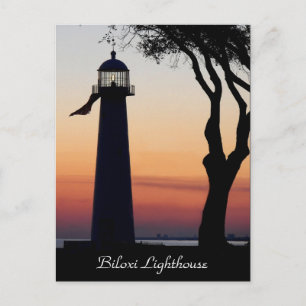 Cartão postal Biloxi Lighthouse