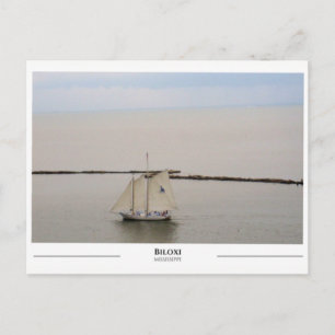Cartão Postal Biloxi Mississippi