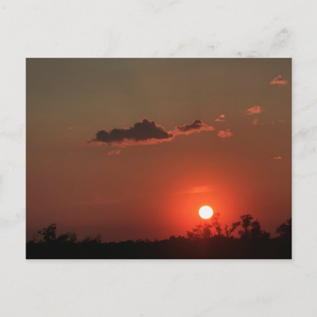 Cartão Postal Biloxi Sunset (Frente)