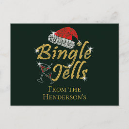 Cartão Postal Bingle Jells Tipsy Natal