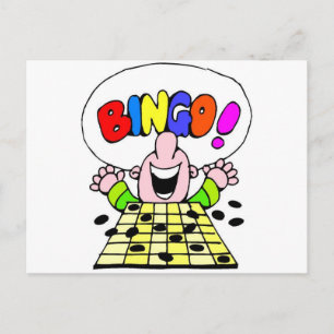 Cartão Postal Bingo