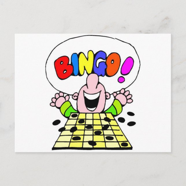Cartão Postal Bingo (Frente)