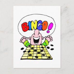 Cartão Postal Bingo