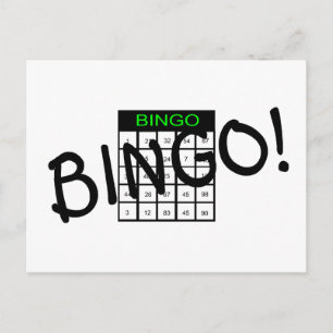 Cartão Postal Bingo