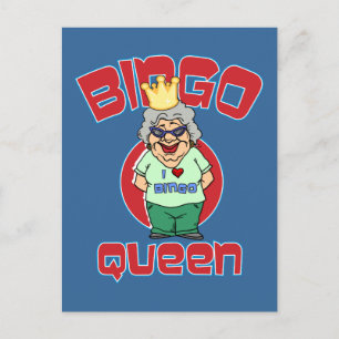 Cartão Postal Bingo Queen - Personalizar
