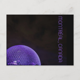 Cartão Postal Biosfera de Montreal