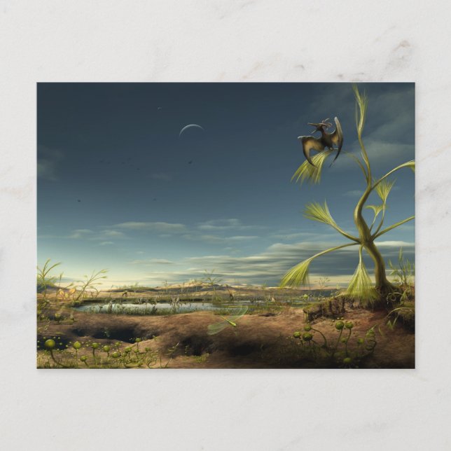 Cartão Postal Biótopo de alienígena (Frente)