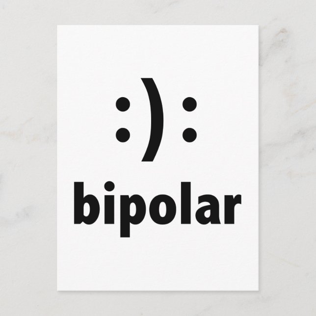 Cartão Postal Bipolar (Frente)
