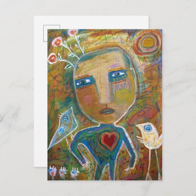 Cartão Postal Bird Lover (Frente/Verso)