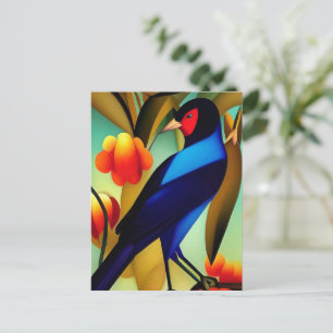 Cartão Postal Bird- Nature Art Card