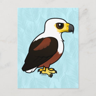 Cartão Postal Birdorable African Fish Eagle