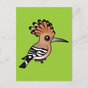 Cartão Postal Birdorable Hoopoe
