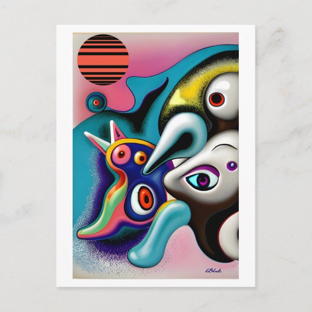 Cartão Postal Birdwatching (Frente)