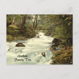 Cartão Postal Birks o'Aberfeldy, Perth e Kinross, Escócia