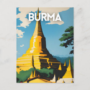 Cartão Postal Birmânia