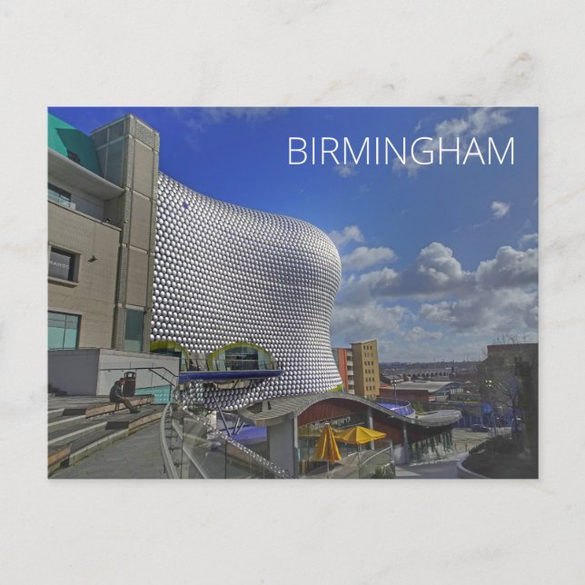 Cartão Postal Birmingham (Frente)