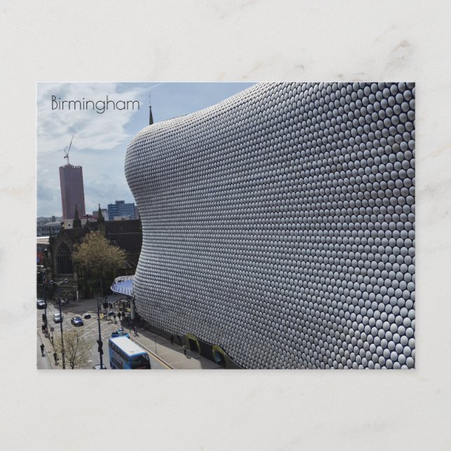 Cartão Postal Birmingham (Frente)